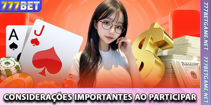 Considerações Importantes ao Participar dos Jogos de Cartas 777bet