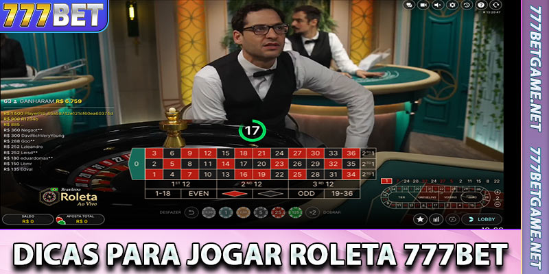 Dicas para Jogar Roleta 777bet